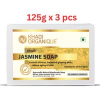 Khadi Organique Jasmine Soap 125G (Pack Of 3)
