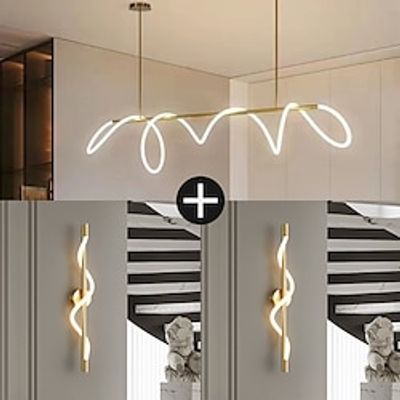 LED Pendant Light 120cm 2PCS Wall Light 60cm Copper Black Note style Nordic Design Modern Simple American Light Luxury Bar Lighting Creative Net Red Long Living Room Restaurant Lamps Lightinthebox LED Pendant Light 120cm 2PCS Wall Light 60cm Copper Black Note style Nordic Design Modern Simple American Light Luxury Bar Lighting Creative Net Red Long Living Room Restaurant Lamps Lightinthebox
