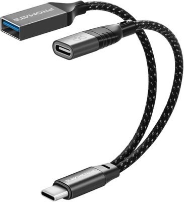 Promate USB-C OTG Media Adapter, OTGLINK-C