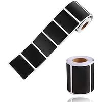 120Pcs Removable Black Sticker Label PVC Chalkboard Labels Sticker Pantry Storage for Kitchen Jars Sticker Lightinthebox - thumbnail