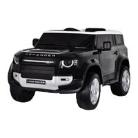 Megastar Licensed 12 V Ride On Jeep, Land Rover Defender Suv Jeep - Black