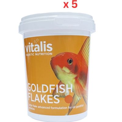 Vitalis Goldfish Flakes 22G (Pack of 5)