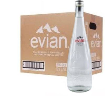 Evian Still Natural Mineral Water 750ML (12 Bottles) Evian Still Natural Mineral Water 750ML (12 Bottles)