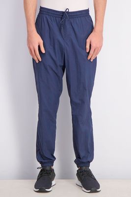 Mens Long Logo Nylon Pant Dress Blues Mens Long Logo Nylon Pant Dress Blues