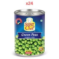 Super Chef Green Peas 400Gm (Pack Of 24)