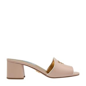 Leather mules