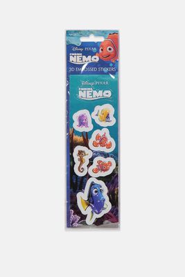 Finding Nemo Embossed Stickers  Blue Combo