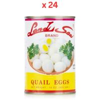 Land Sea Quail Eggs 15Oz With 425G Pack of 24