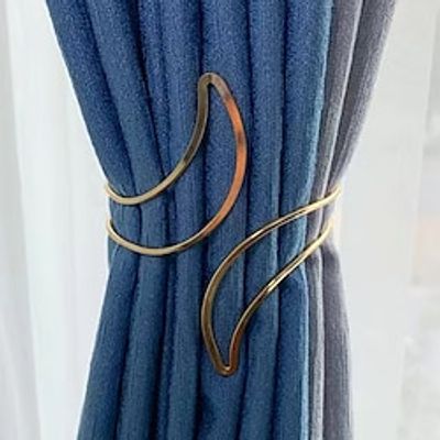Curtain Metal Tieback Curtains Geometric Pattern Golden Holdback Elegant Drapery Holder For Home Kitchen Office Patio Window Decor Lightinthebox Curtain Metal Tieback Curtains Geometric Pattern Golden Holdback Elegant Drapery Holder For Home Kitchen Office Patio Window Decor Lightinthebox