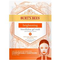 Burts Bees Brightening Biocellulose Gel (W) 1Pc Face Mask