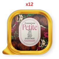 Canagan Petite Beef Stew Pate Small Wet Dog Food 100g (Pack of 12)