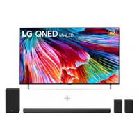 LG 75" QNED99 Series 8K Ultra HD TV with LG SN11R DolbyAtmos DTSX Sound Bar