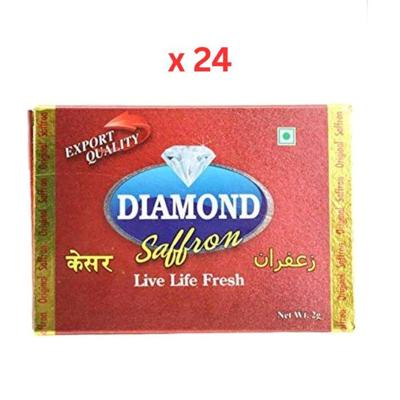 Diamond Saffron 2G Pack of 24