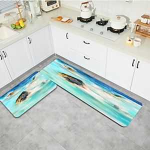 Cobblestone Earth Rug Super Absorbent Kitchen Door Quick-Drying Foot Mat Entry Door Mat Non-Slip Carpet miniinthebox