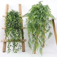 Artificial Plants Plastic Modern Contemporary Wall Flower 1Pc Lightinthebox - thumbnail