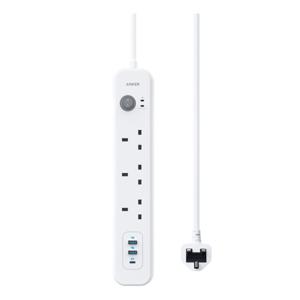 Anker PowerExtend USB-C 3 Power Strip White