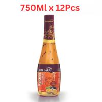 Nellara Passion Fruit Syrup 750 Ml Bottle (Pack Of 12)