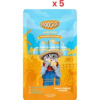 Moochie Wonder Cottage Tuna & Cheese Flavor 15G Pouch (Pack Of 5)