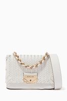 Cece Extra-Small Crossbody Bag in Woven Leather Cece Extra-Small Crossbody Bag in Woven Leather