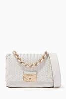 Cece Extra-Small Crossbody Bag in Woven Leather - thumbnail