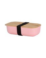 Typhoon Pure Bamboo Fiber Lunch Box Pink Typhoon Pure Bamboo Fiber Lunch Box Pink