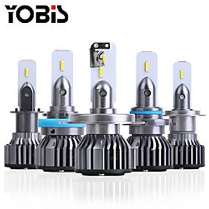 YoBis Car Modification Xs Car Led Headlights H4h7 Far And Near Light Integrated Car Bulbs Car Headlights miniinthebox