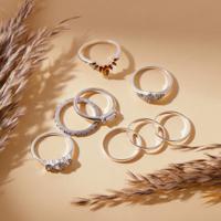 Assorted Ring - Set of 8