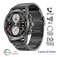 DT70 Smart Watch for Men Women Luxury Mechanical Style Smartwatch Fitness Bracelet Digital Wrist Watches NFC Wristwatch miniinthebox