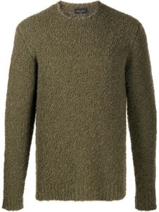 Roberto Collina textured crew neck jumper - Green