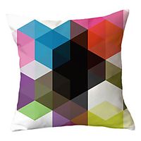 Double Side Cushion Cover 1PC Soft Decorative Square Throw Pillow Cover Cushion Case Pillowcase for Sofa Bedroom Superior Quality Machine Washable Lightinthebox - thumbnail