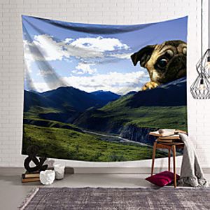 Landscape Wall Tapestry Art Decor Blanket Curtain Hanging Home Bedroom Living Room Decoration Polyester miniinthebox