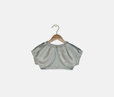 Kids Girl Chain Neck Tops  Silver