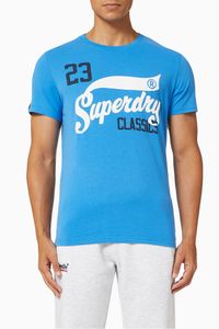 Collegiate Graphics T-shirt in Cotton
