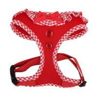 Puppia Vivien Harness A Red L Neck 13.5 Inch Chest 20 - 29 Inch