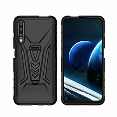 Phone Case for Xiaomi Poco M3 Heavy Duty Protective V-Shaped Armor Shock-Absorbing TPU  PC Non-Slip Phone Case with Kickstand for Xiao mi Redmi 10 miniinthebox