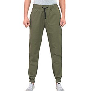 Men's Hunting Pants Wearproof Back Pocket Wear Resistance Spring Summer Solid Colored Camo  Camouflage Cotton Pants  Trousers for Fishing Hiking Outdoor Exercise White Yellow Army Green M L XL XXL Lightinthebox