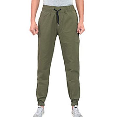 Men's Hunting Pants Wearproof Back Pocket Wear Resistance Spring Summer Solid Colored Camo  Camouflage Cotton Pants  Trousers for Fishing Hiking Outdoor Exercise White Yellow Army Green M L XL XXL Lightinthebox