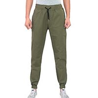Men's Hunting Pants Wearproof Back Pocket Wear Resistance Spring Summer Solid Colored Camo  Camouflage Cotton Pants  Trousers for Fishing Hiking Outdoor Exercise White Yellow Army Green M L XL XXL Lightinthebox - thumbnail