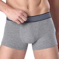 Sport Casual Sexy High Elastic Waistband Soft Boxers for Men