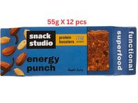 Snack Studios Energy Punch Ptb (Pack Of 12 X 55g)