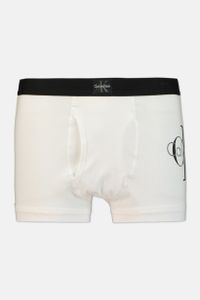 Mens Classic Fit Breathable Cotton Trunk  White/Black
