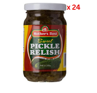 Mother'S Best Sweet Pickle Relish, 250 Gm Pack Of 24 (UAE Delivery Only)