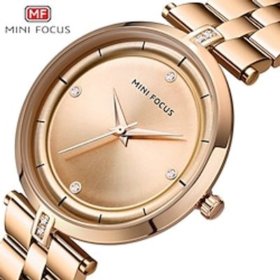 MINI FOCUS Quartz Watch for Women Analog Quartz Stylish Fashion Creative Stainless Steel Alloy Fashion miniinthebox