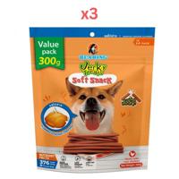 Bearing Jerky Treats Stick Roasted Chicken 300G (Pack of 3)