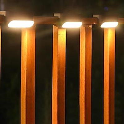 24pcs Solar Step Light IP65 Waterproof Fence Light 6LED Solar Night Light Outdoor Lighting Deck Step Railing Wall Courtyard Stairs Yard Decoration Lightinthebox 24pcs Solar Step Light IP65 Waterproof Fence Light 6LED Solar Night Light Outdoor Lighting Deck Step Railing Wall Courtyard Stairs Yard Decoration Lightinthebox