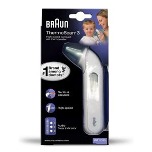 Braun Thermometer | Ear ThermoScan 3 | IRT3030