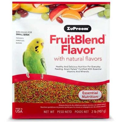 Zupreem Fruitblend Flavor For Small Birds 2Lb (0.91Kg)