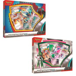 Pokémon TCG Nov EX Box Roaring Moon EX Box/ Iron Valiant EX Box (Assortment - Includes 1)