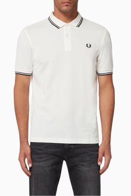 Twin Tipped Cotton Piqué Polo Twin Tipped Cotton Piqué Polo
