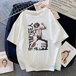 Inspired by Attack on Titan Cosplay Cosplay Costume T-shirt Polyester / Cotton Blend Print T-shirt For Women's / Men's miniinthebox
